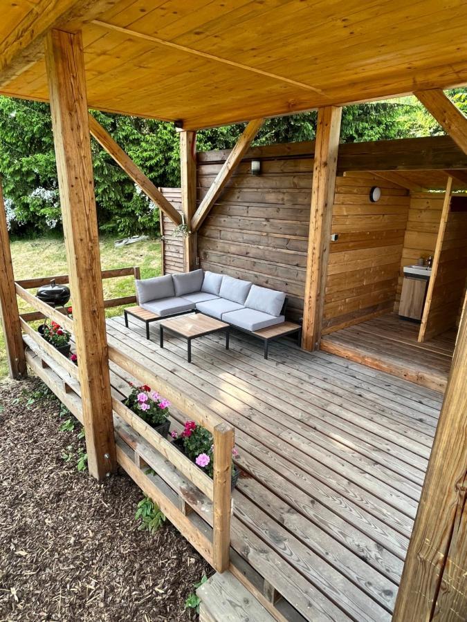 Tiny House Nad Ceskym Rajem Villa Vselibice Exteriör bild